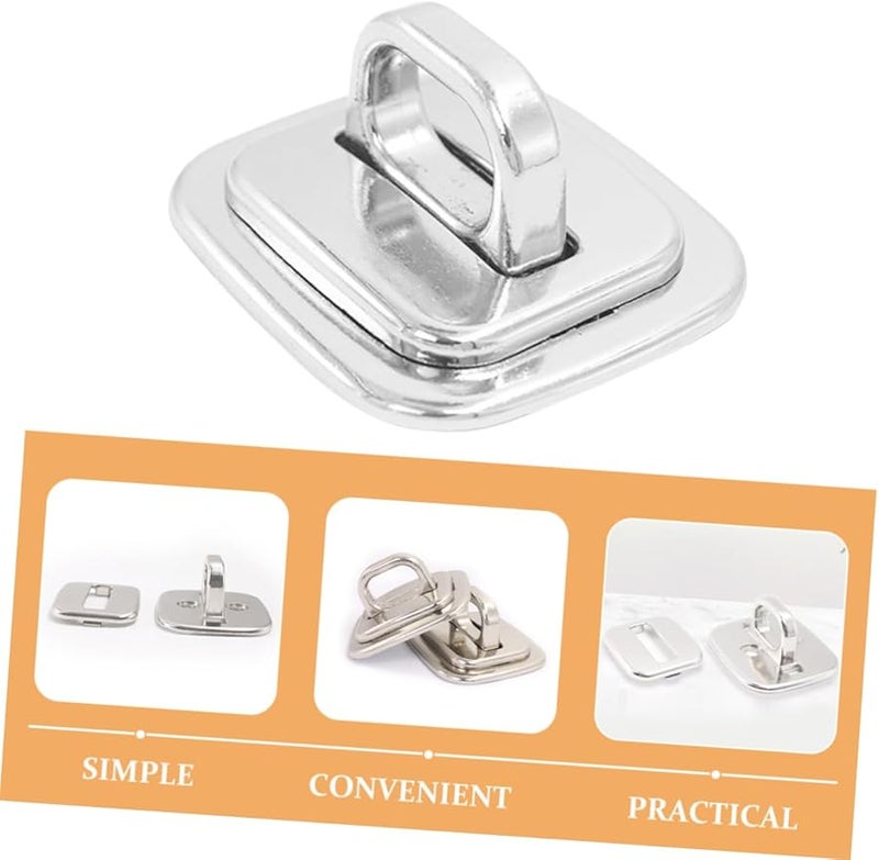 Jojofuny Laptop Cable Lock Anchor Plate Versatile Desk Mount Security Durable Theft Protection - Image 2